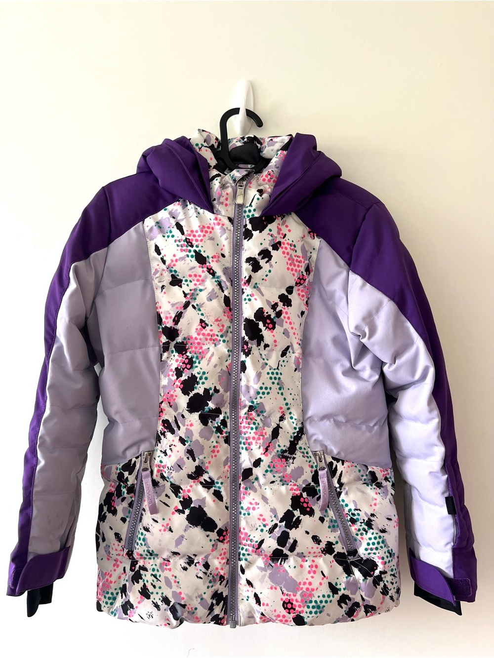 Spyder Atlas Synthetic Down Ski Jacket Purple Size 10